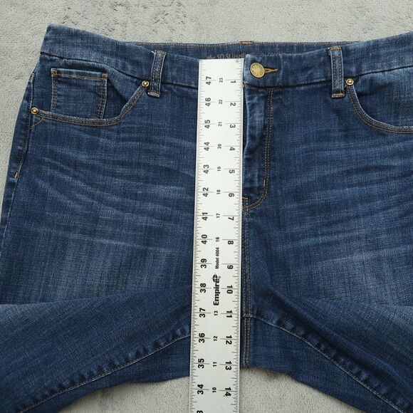 Chico's Jeans Women's 3P US-16P High-Rise Slimming Girlfriend Ankle 25" Inseam - Picture 7 of 16